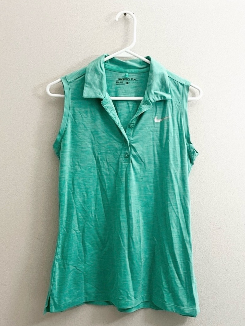 5/$15 🩷 MUST BUNDLE Nike Sleeveless Polo Tank Top Golf Shirt in Mint